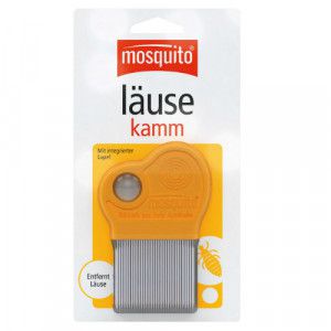 MOSQUITO Nissenkamm Metall mit Lupe