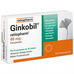 GINKOBIL-ratiopharm 80 mg Filmtabletten