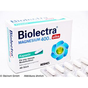 BIOLECTRA Magnesium 400 mg ultra Kapseln