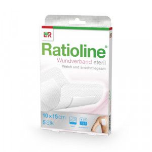 RATIOLINE Wundverband 15x10 cm steril