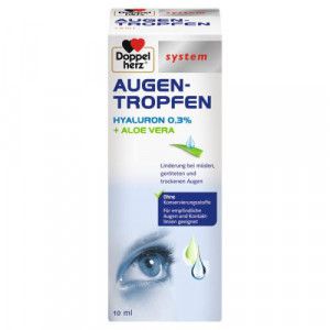 DOPPELHERZ Augen-Tropfen Hyaluron 0,3% system