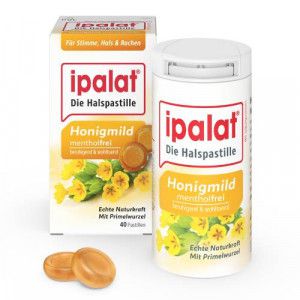 IPALAT Halspastillen honigmild o.Menthol zuckerfr.