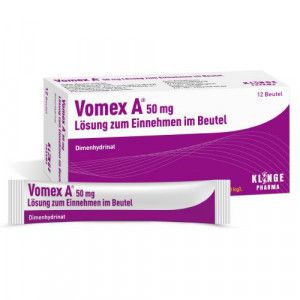 VOMEX A 50 mg Lsg.z.Einnehmen im Beutel